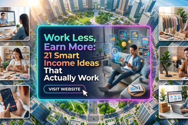 Work Less and Earn More With These Ideas